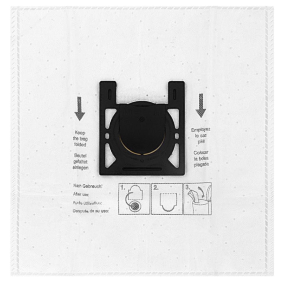 Staubbeutel sicher verschließen und hygienisch entsorgen – Etana Staubsauger-Beutel passend für EIO 26 45120349 EIO Compact Home Eco2 1400 Watt EIO Varia R-Control Eco