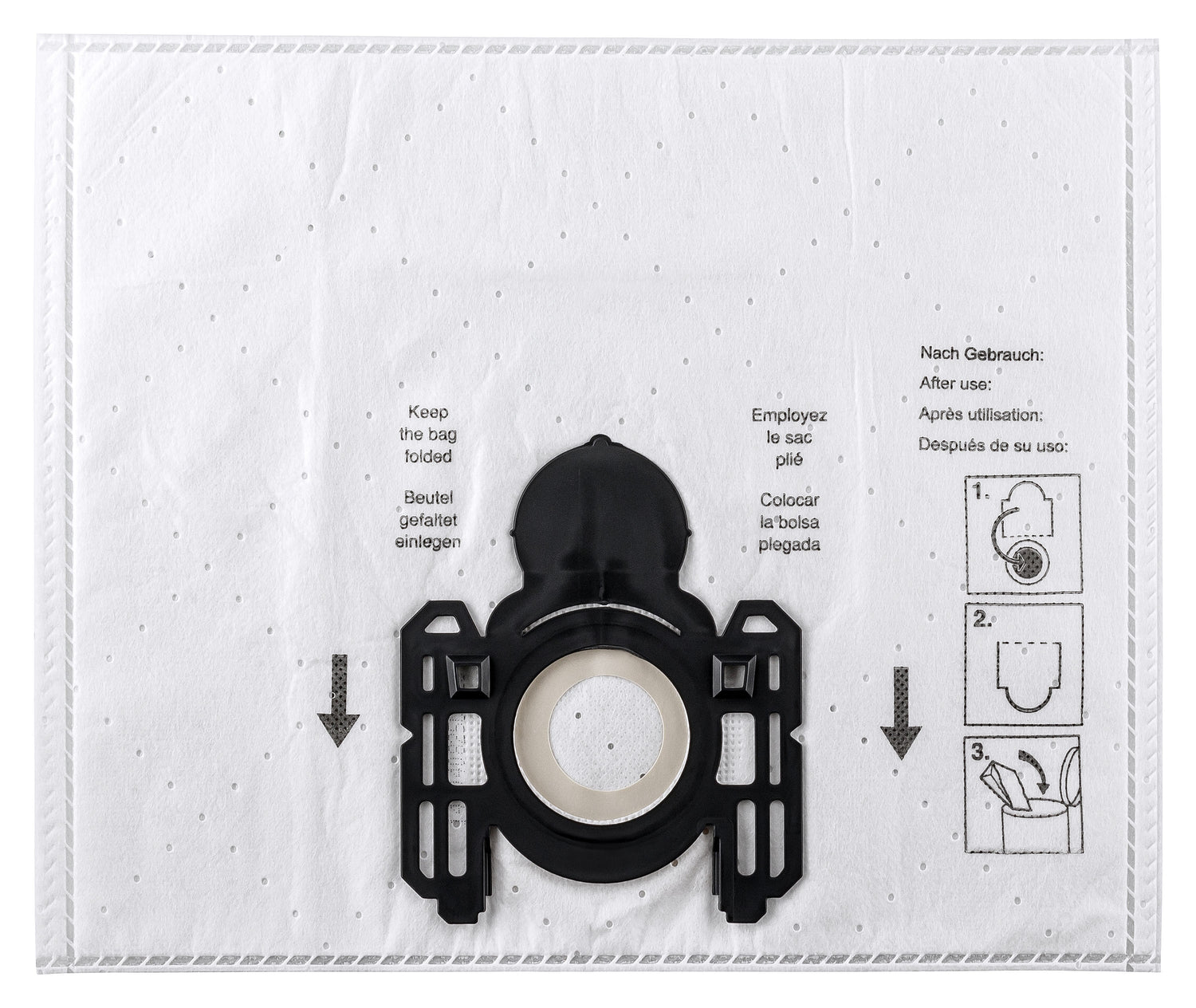 Staubsaugerbeutel mit hochwertigem Anschluss Adapter – Etana Staubsauger-Beutel passend für Progress MAXIMUS 2000, MAXIMUS 2002