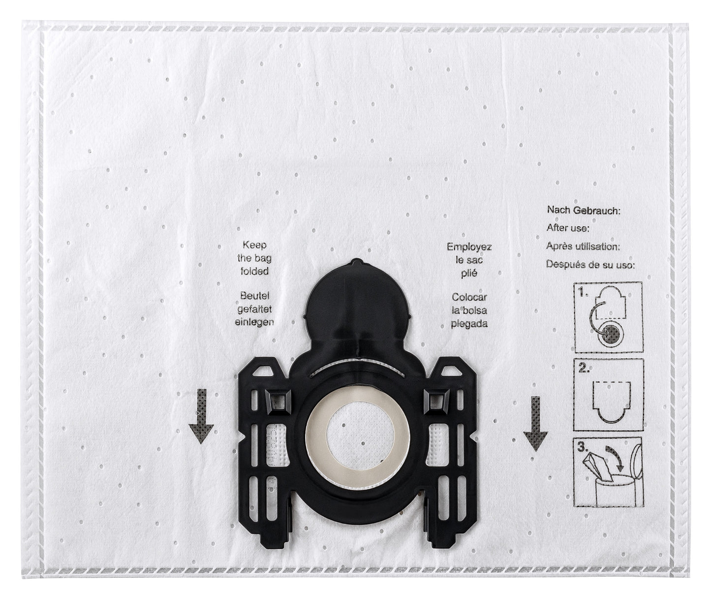 Staubsaugerbeutel mit hochwertigem Anschluss Adapter – Etana Staubsauger-Beutel passend für Progress Maximus 2002