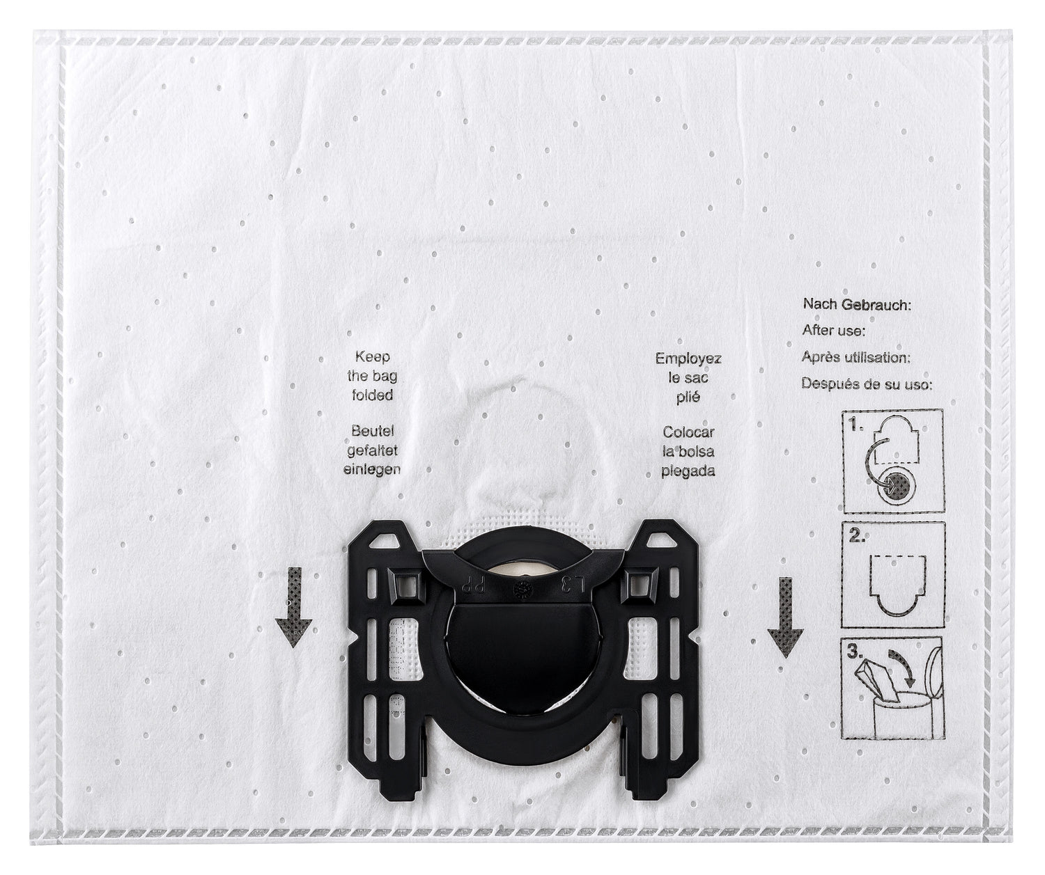 Staubsaugerbeutel mit hochwertigem Anschluss Adapter – Etana Staubsauger-Beutel passend für Progress 90008126200