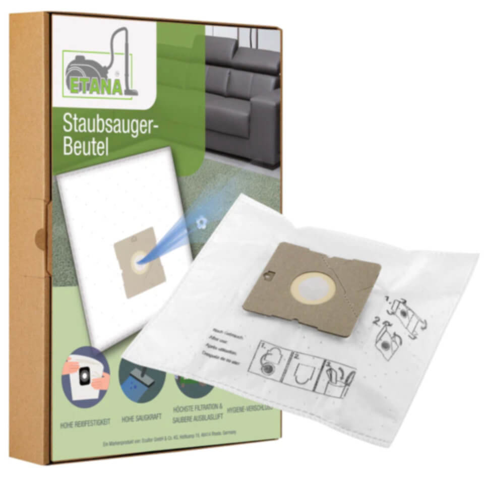 Etana Staubsauger-Beutel passend für Privileg 067.520, 067 520