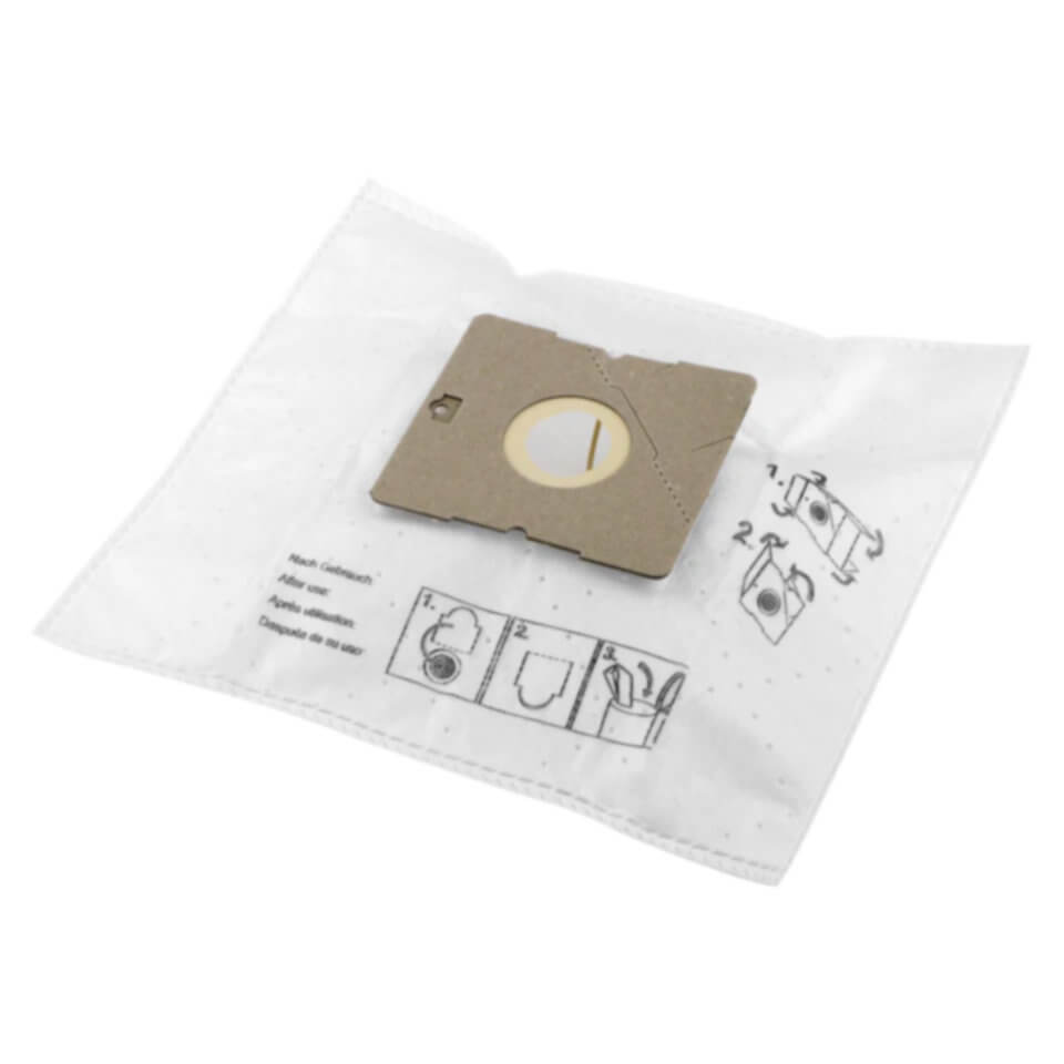 Staubsaugerbeutel mit hochwertigem Anschluss Adapter – Etana Staubsauger-Beutel passend für Grundig Typ F Hygiene Bag